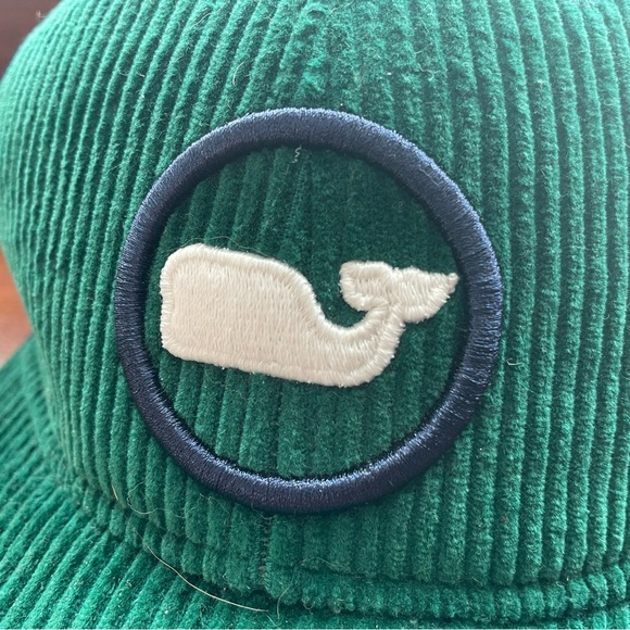 Green Vineyard Vines Corduroy Kids Cap - Picture 2 of 5